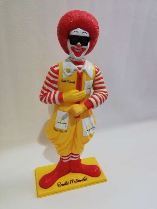 RARE RONALD MCDONALD FIGURE FROM 2000 COMPLETE 39cm Tall!!!!!