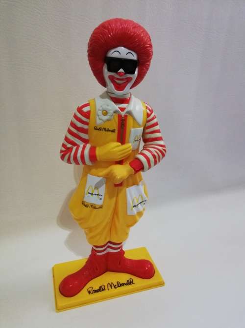 RARE RONALD MCDONALD FIGURE FROM 2000 COMPLETE 39cm Tall!!!!!