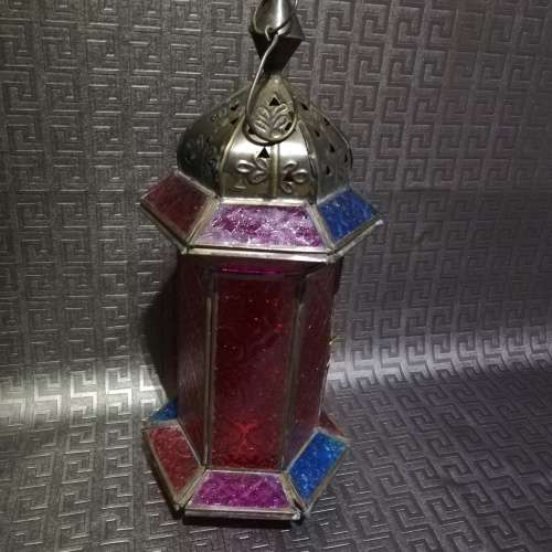Beatifull glass candle holder 35cm Tall!!!!