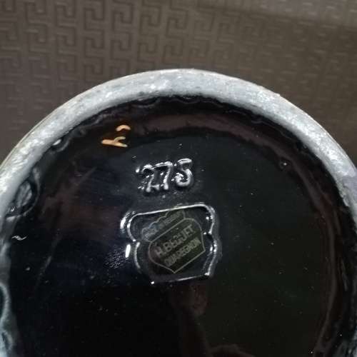 Vintage Large Highly detailed hand painted Pein Main B. H Belgium 275 stamped!!!