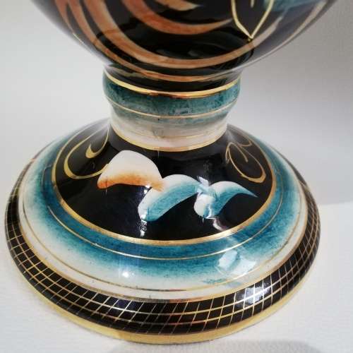 Vintage Large Highly detailed hand painted Pein Main B. H Belgium 275 stamped!!!