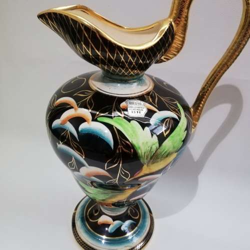 Vintage Large Highly detailed hand painted Pein Main B. H Belgium 275 stamped!!!