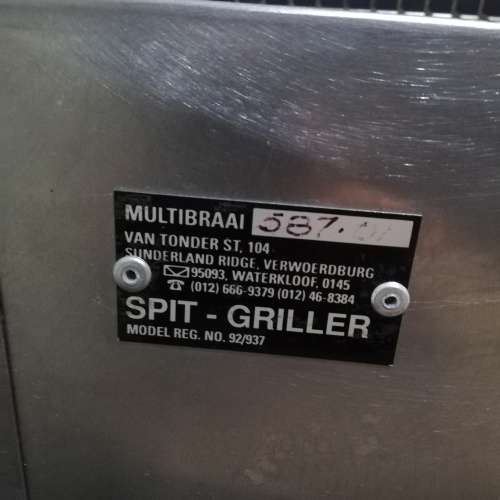 Brand new Stainless steel Spits braai!!!!