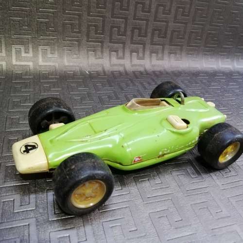 Vintage large buddy L F1 car tin toy!!!!!