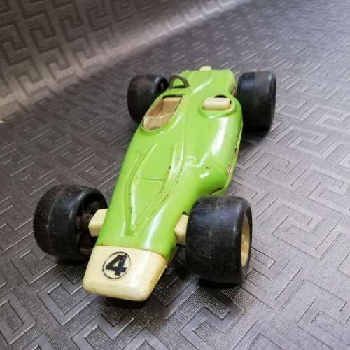 Vintage large buddy L F1 car tin toy!!!!!