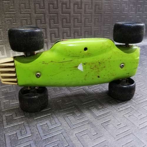 Vintage large buddy L F1 car tin toy!!!!!