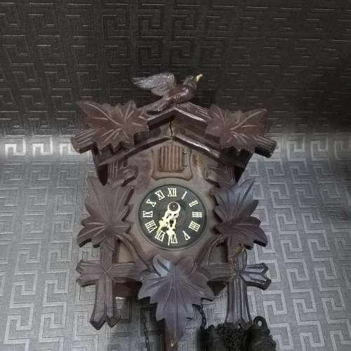 Original West Germany Cuckoo Clock not tested!!!!