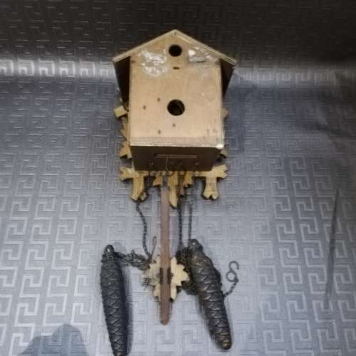 Original West Germany Cuckoo Clock not tested!!!!