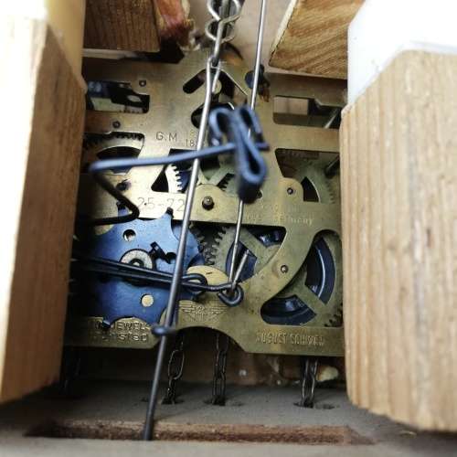 Original West Germany Cuckoo Clock not tested!!!!