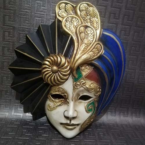 Stunning large ceramic mask!!!!!
