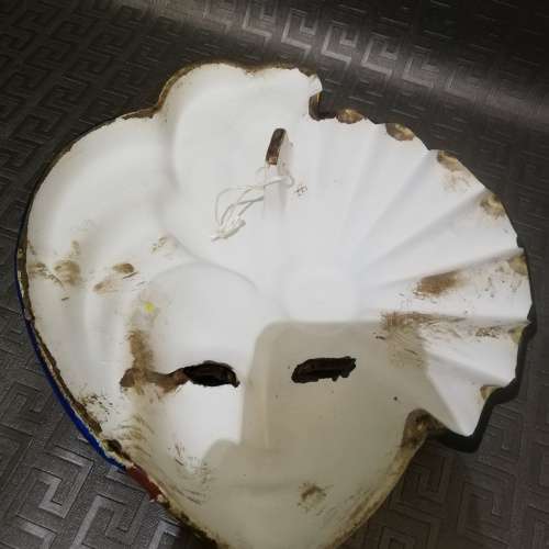 Stunning large ceramic mask!!!!!