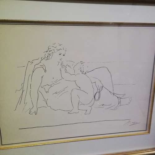 Stunning large picaso Print what a beautiful piece sive 81cn x 68cm !!!!!