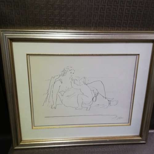 Stunning large picaso Print what a beautiful piece sive 81cn x 68cm !!!!!