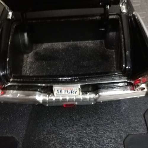 Super large Original die cast Plymouth Fury Motormax scale 1:18!!!!!!