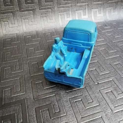 Vintage Tomte Lardal car number 17 jeep Ruber toy