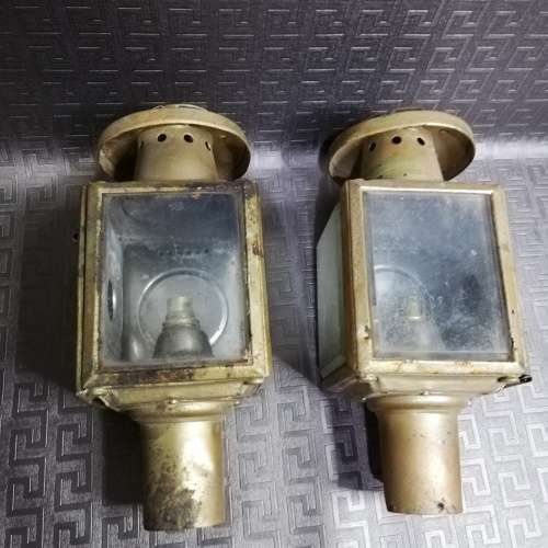 2x vintage lamps made in England bid for both!!!!