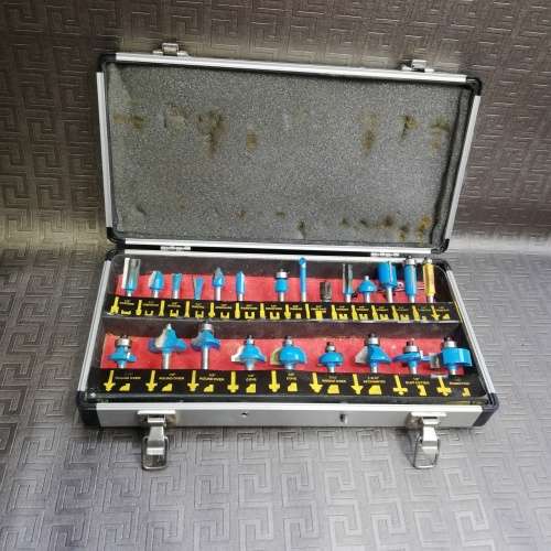Large Collection of Router bids on case!!!!