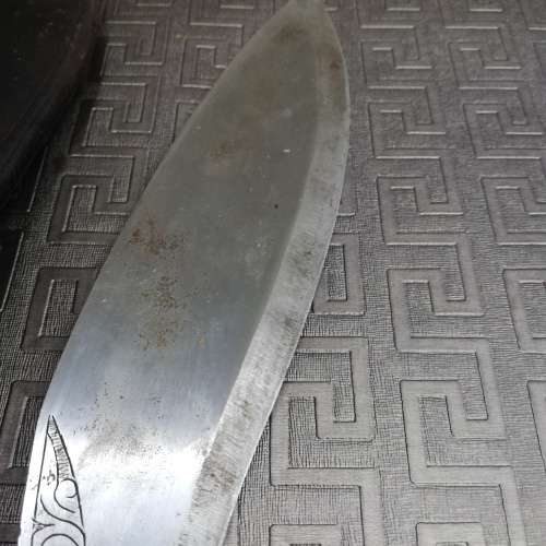 Large vintage rare knife in leather case!!!!