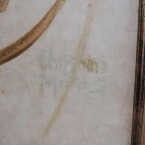 ORIGINAL CHRISTINE MARAIS SIGNED BY ARTIST SIZE 70CM X 56CM NAMIBIA ARTIST!!!!!!!!!