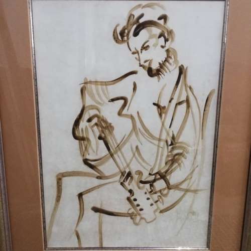 ORIGINAL CHRISTINE MARAIS SIGNED BY ARTIST SIZE 70CM X 56CM NAMIBIA ARTIST!!!!!!!!!