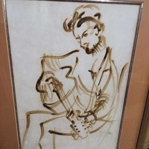 ORIGINAL CHRISTINE MARAIS SIGNED BY ARTIST SIZE 70CM X 56CM NAMIBIA ARTIST!!!!!!!!!