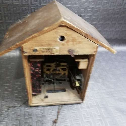 Vintage Cuckoo clock made in West Germany not working!!!!