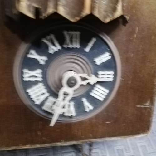 Vintage Cuckoo clock made in West Germany not working!!!!