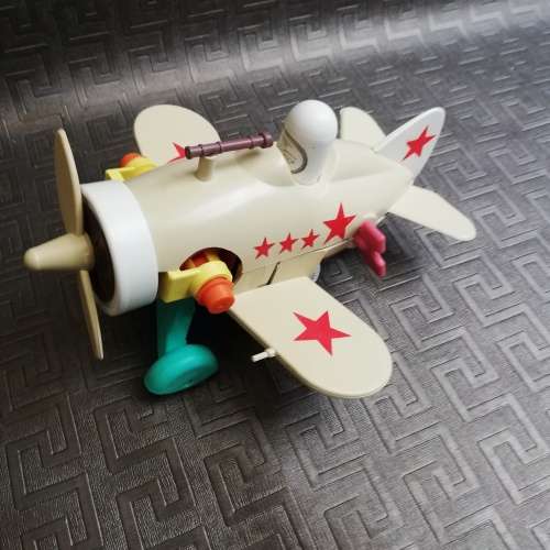 Vintage rare boxed  German toy wind up auroplane!!!!!