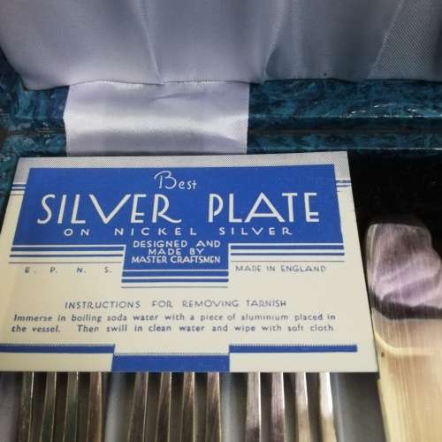 Beautiful silver plated cutlery set made in England!!!!