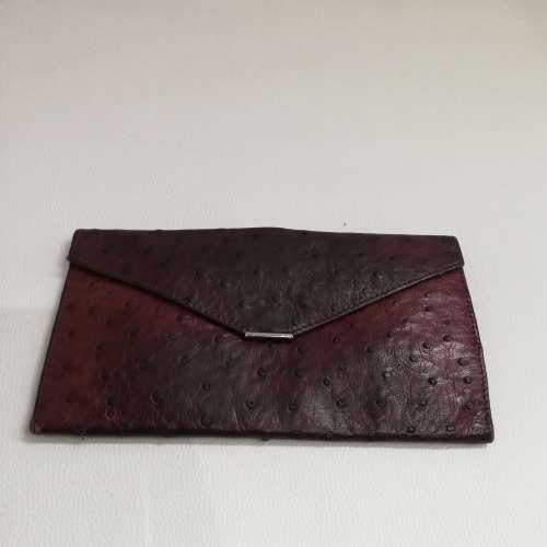 GENUINE LEATHER OSTRICH PURSE!!!!!