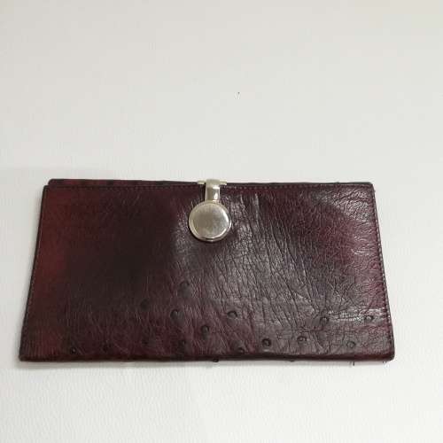 GENUINE LEATHER OSTRICH PURSE!!!!!
