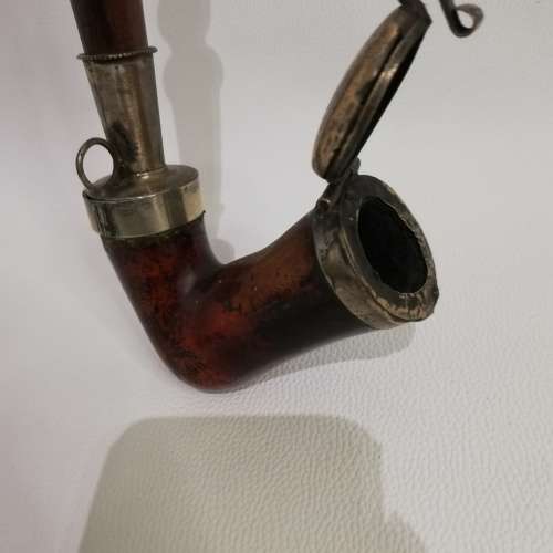 RARE LARGE 64cm tall SMOKING PIPE!!!