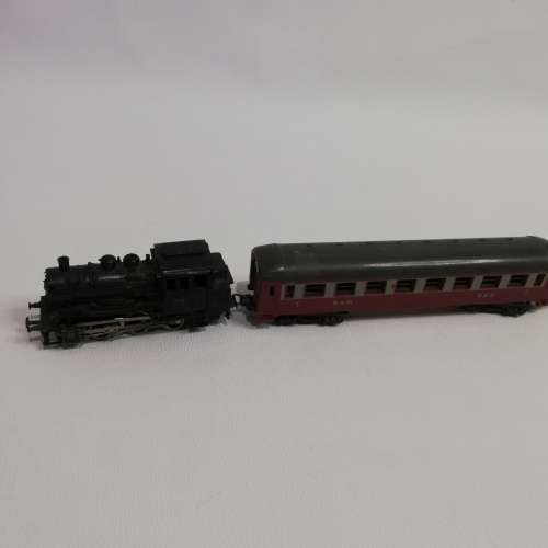 Heavy train locomotive made in Germany and sar coach bid for both!!!!