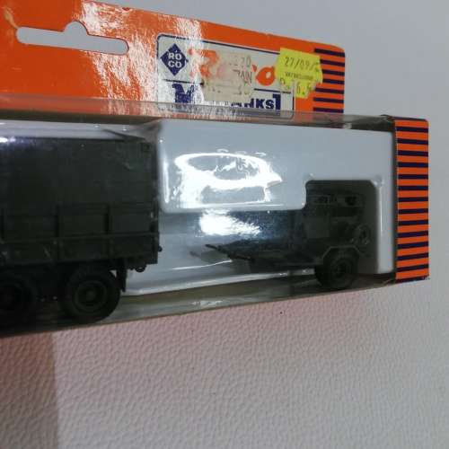 Military truck and trailer boxed!!!!