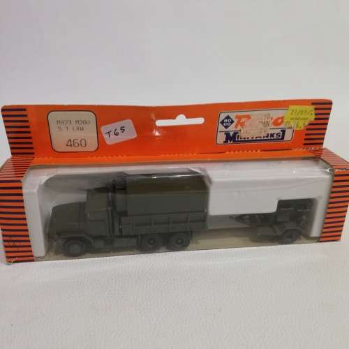 Military truck and trailer boxed!!!!