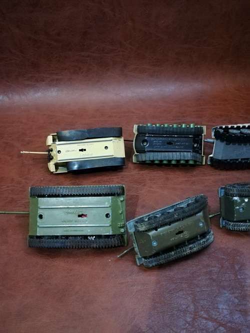 Vintage die cast military tanks bid for all!!