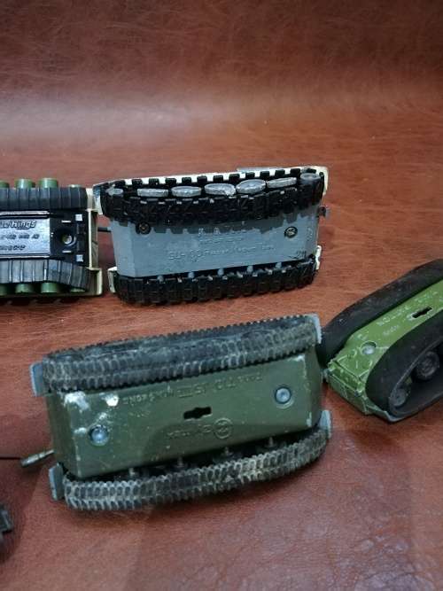 Vintage die cast military tanks bid for all!!