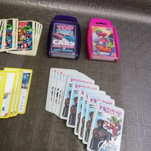 Collection of trump cards bid for all!!!!