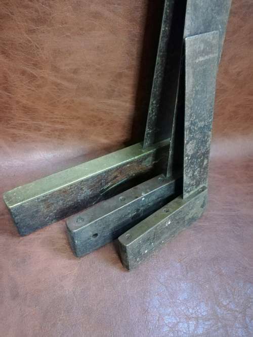 Vintage brass and wooden squares bid for all!!!