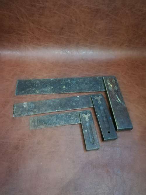 Vintage brass and wooden squares bid for all!!!