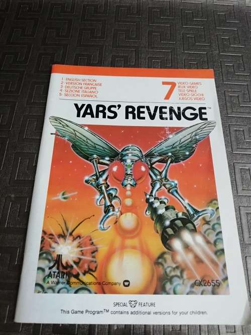 Atari yars Reveng game!!!!
