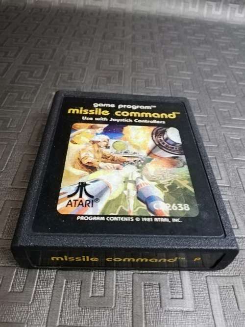 Atari 2600 missile command game!!!