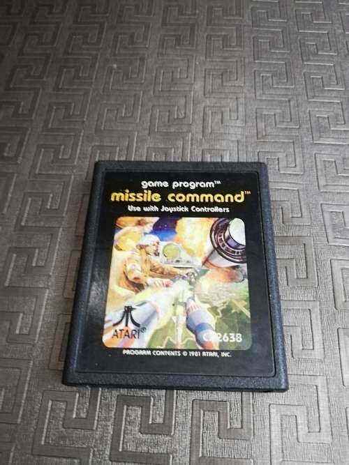 Atari 2600 missile command game!!!