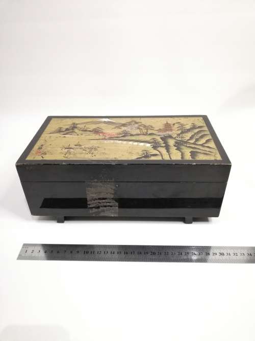 Large Beatifull 31cm jewelry wooden box Higly detailed!!!!!