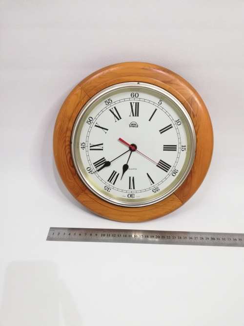 Beautiful large wooden Smiths Timecal made in the UK working!!!