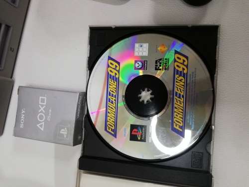 Complete Ps1 tested and working only the black controller is working not the grey 1!!!!