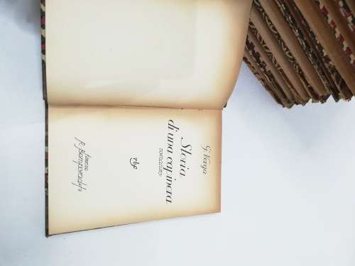 Vintage collection of Leather bound book`s bid for all!!!!