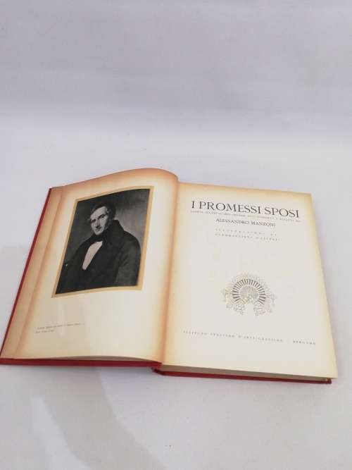 Large Alessandro Manzoni I PROMESSI SPOSI book!!!!