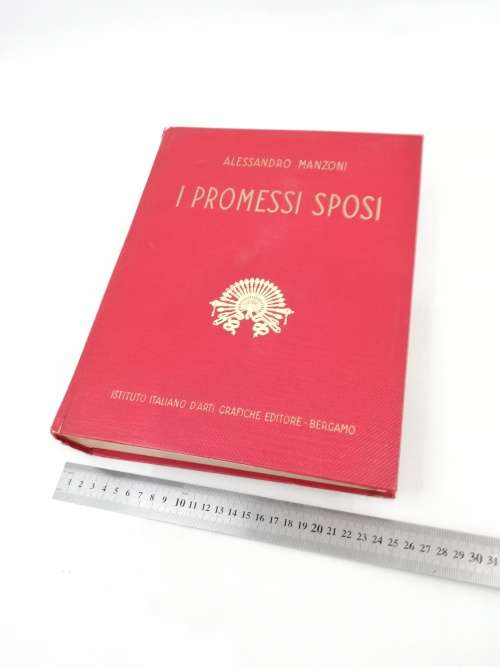 Large Alessandro Manzoni I PROMESSI SPOSI book!!!!