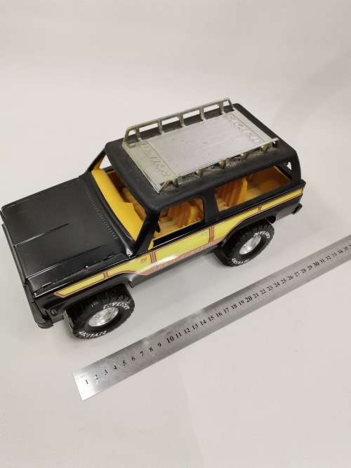 RARE NYLINT TRAIL BLAZER VAN TIN PLATE METAL SUPER LARE 30CM MADE IN THE USA!!!!
